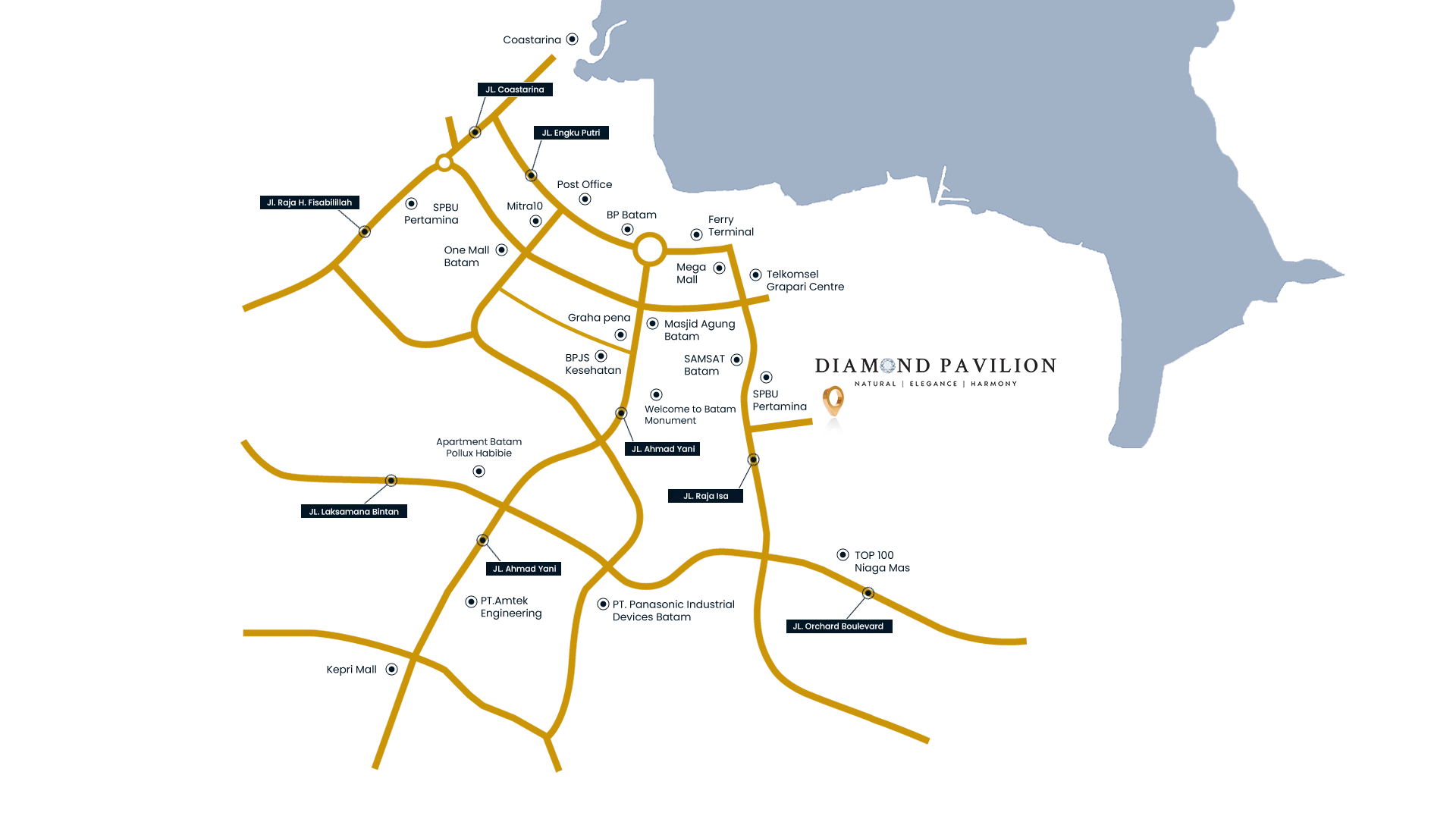 maps diamond pavilion