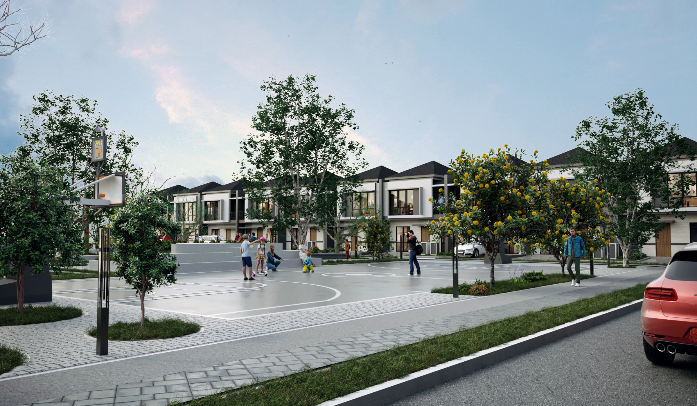 diamond jogging track