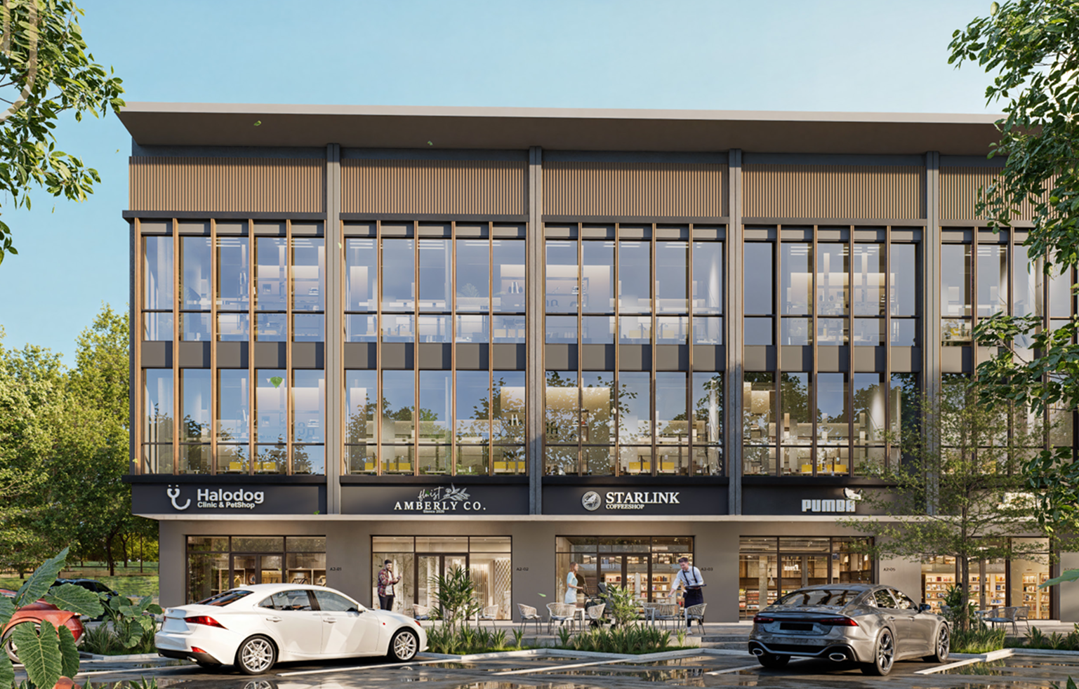 Tampak depan Tiban Niaga Junction